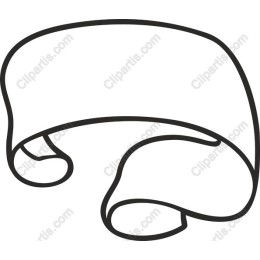 Elegant Single Curved Ribbon
