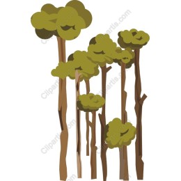 Stylized Forest Trees