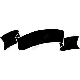 Elegant Black Ribbon