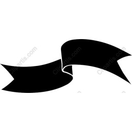 Elegant Black Ribbon