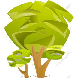 Vibrant Green Tree
