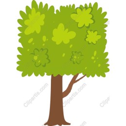 Vibrant Green Tree