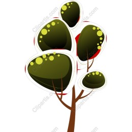 Stylized Tree with Playful Foliage