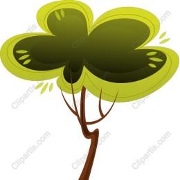 Stylized Green Tree