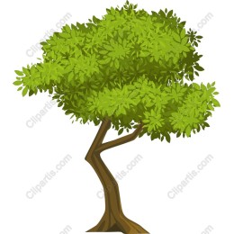 Vibrant Green Tree
