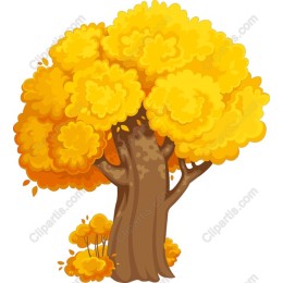Golden Autumn Tree
