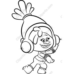 Cheerful Cartoon Character