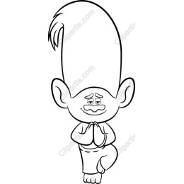 Friendly Troll Character
