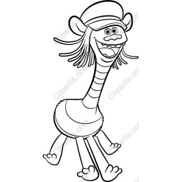Playful Cartoon Creature