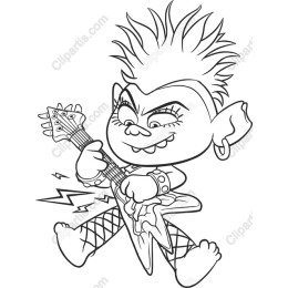 Punk Rock Goblin Guitarist