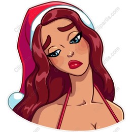 Chic Holiday Woman
