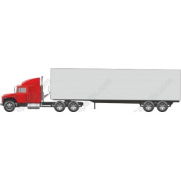 Eye-Catching Red Truck