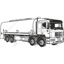 Fuel Tanker Truck