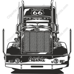 Route 66 Peterbilt Truck