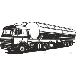 Fuel Tanker Truck