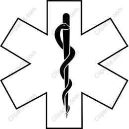 Caduceus and Star of Life