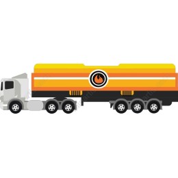Vibrant Fuel Truck