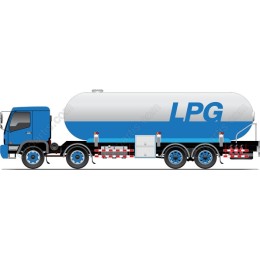 LPG Transport Truck