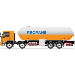 Propane Delivery Truck