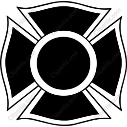 Firefighter Maltese Cross