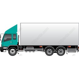 Modern Delivery Truck