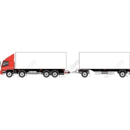Modern Delivery Truck