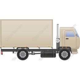 Modern Delivery Truck