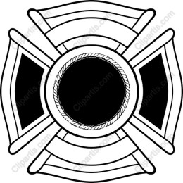 Bold Firefighter Emblem