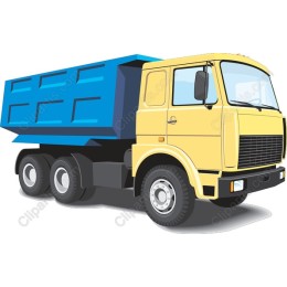 Vibrant Dump Truck