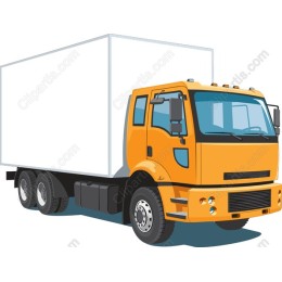 Modern Delivery Truck