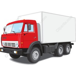 Red Cargo Truck