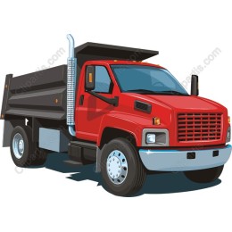 Red Dump Truck