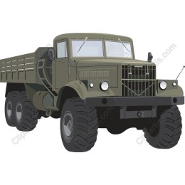 Rugged Military Truck