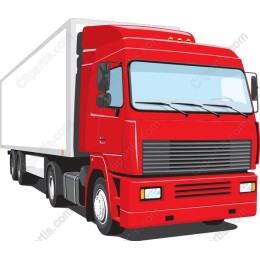 Red Delivery Truck