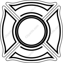 Firefighter Maltese Cross