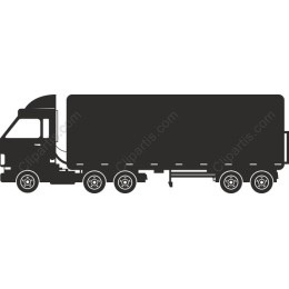 Modern Delivery Truck