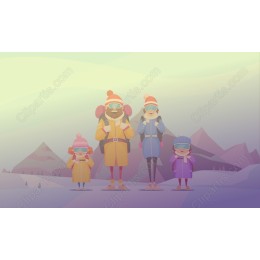 Winter Adventure Family