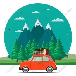 Vibrant Adventure Car