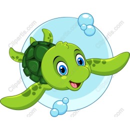 Cute Cartoon Turtle