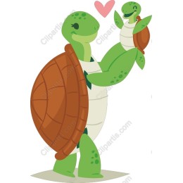 Turtle Family Love