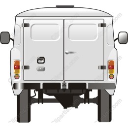 Classic Vehicle Rear View