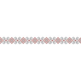 Intricate Diamond and Circle Pattern
