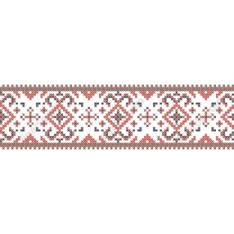 Geometric Pattern in Earthy Tones