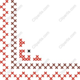 Abstract Crisscross