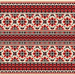 Folk Floral Harmony Pattern