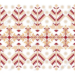 Winter Wonderland Pattern - Snowflakes & Trees