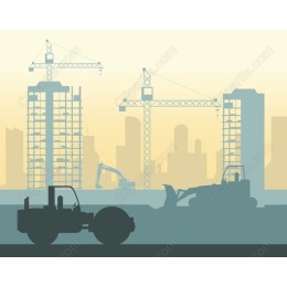 Urban Construction Skyline