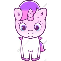 Cute Cartoon Unicorn