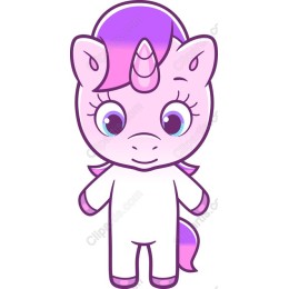 Cute Unicorn Character