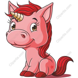 Cute Pink Unicorn
